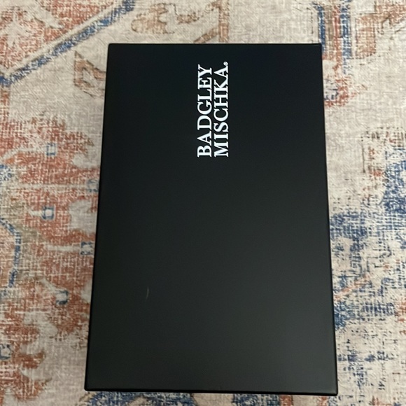 NWT-Badgley Mischka Women's Blaine Heeled Sandal, size 7.5, whisper blue satin - Picture 12 of 16